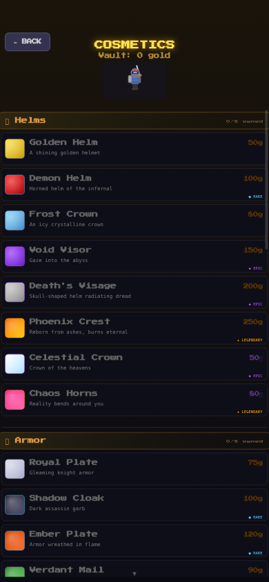 Glyphfall Cosmetics